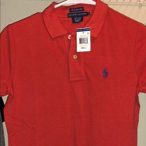Ralph Lauren orange polo shirt brand new